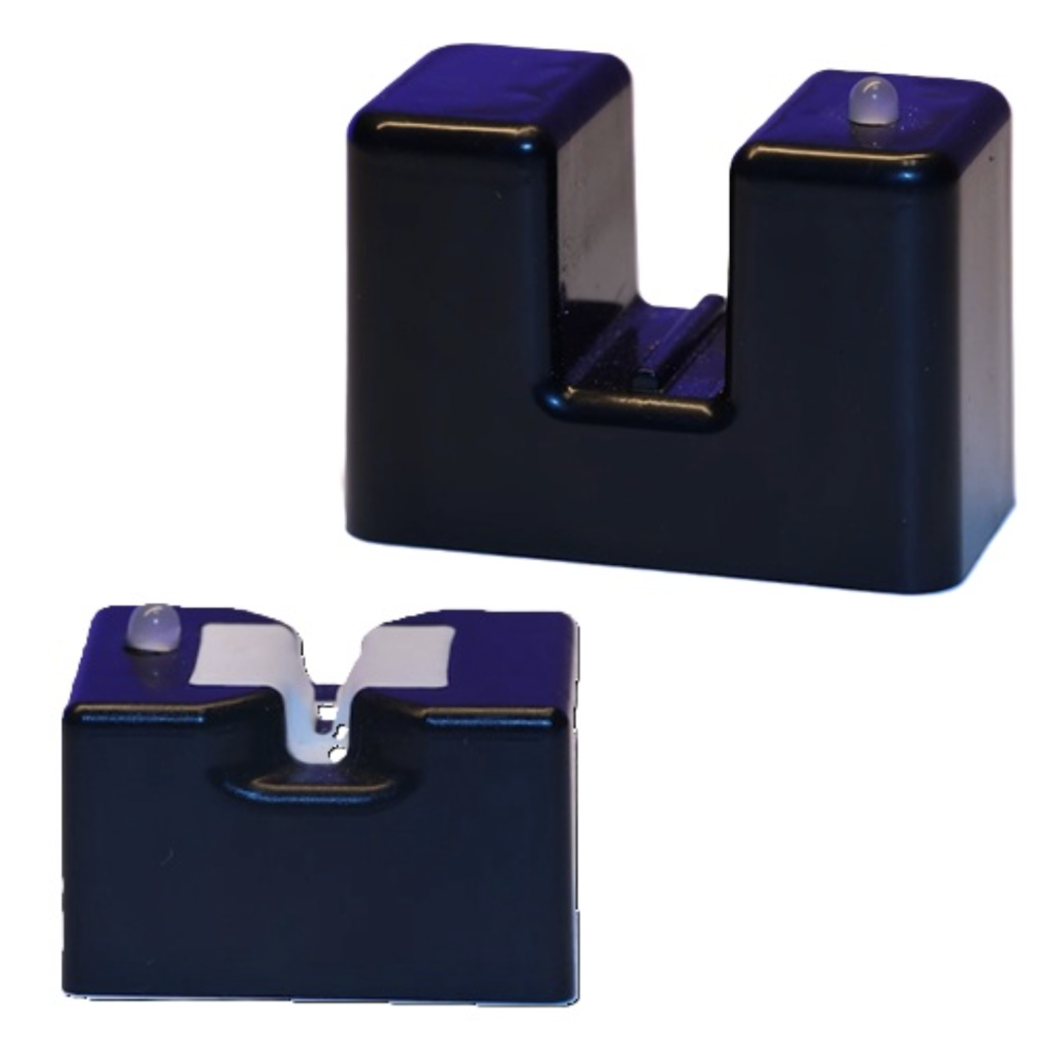 SMD Ultrasonic Bubble Sensors showing U-shaped groove and cartridge configurations